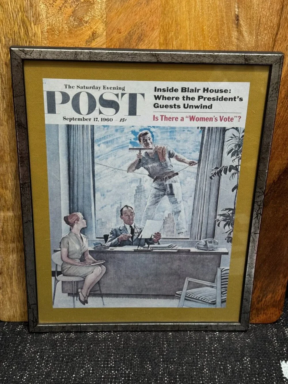 The Saturday Evening Post 1960 x Norman Rockwell 